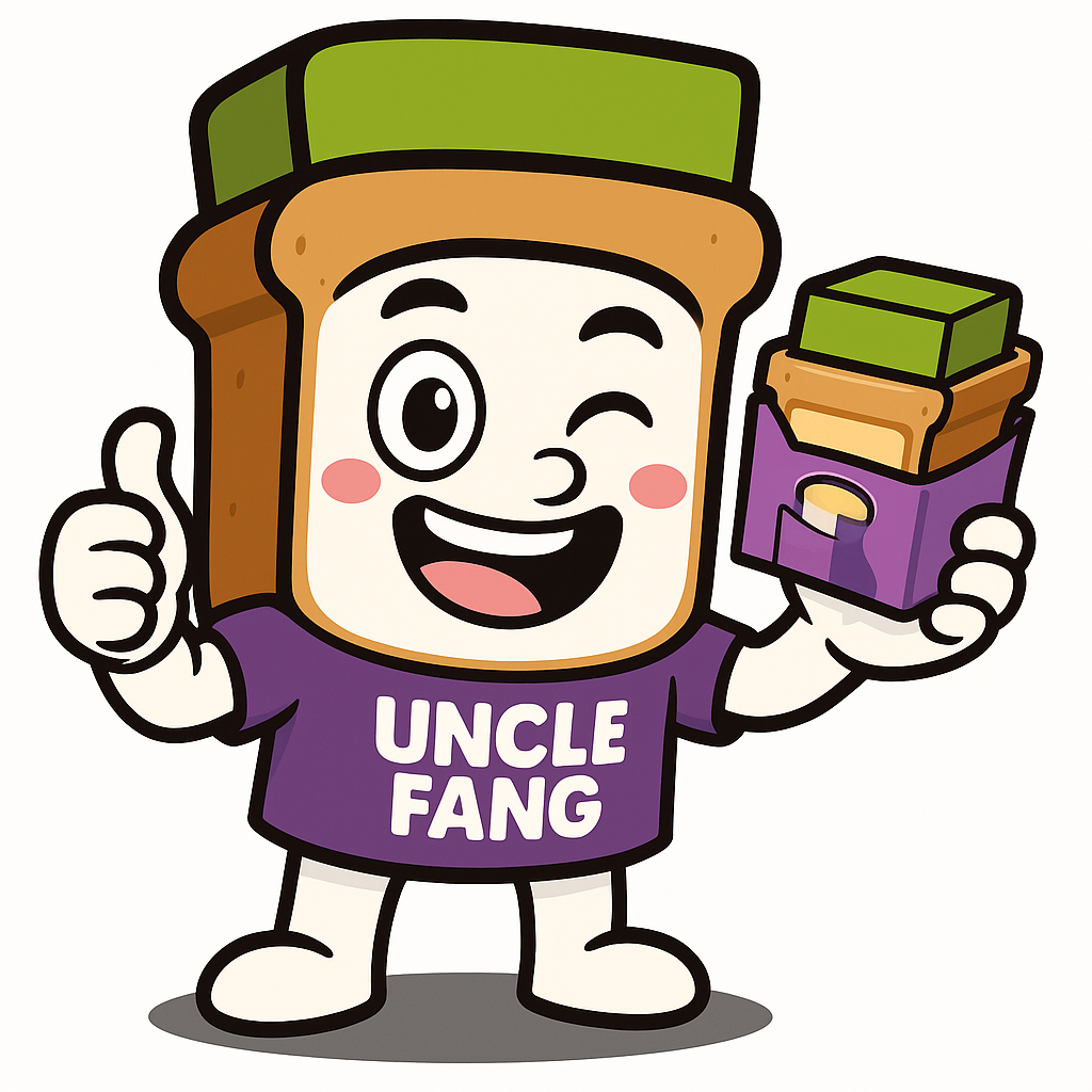 Maskot Uncle Fang